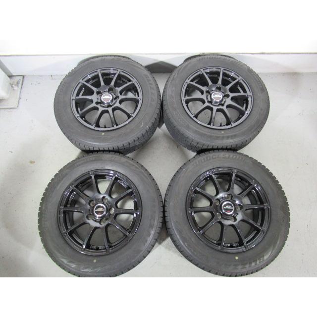 冬タイヤ！A-TECH 15-6J 5H/114.3 ET45 + BRIDGESTONE VRX2 195/65R15 