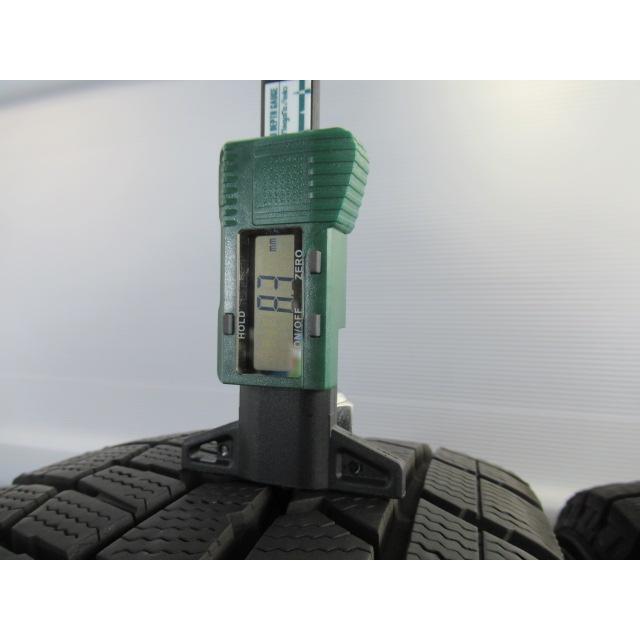 エア漏点検済！冬タイヤ DUNLOP WINTER MAXX WM02 185/60R15 84Q 2022年製！中古4本セット！Z00285の画像