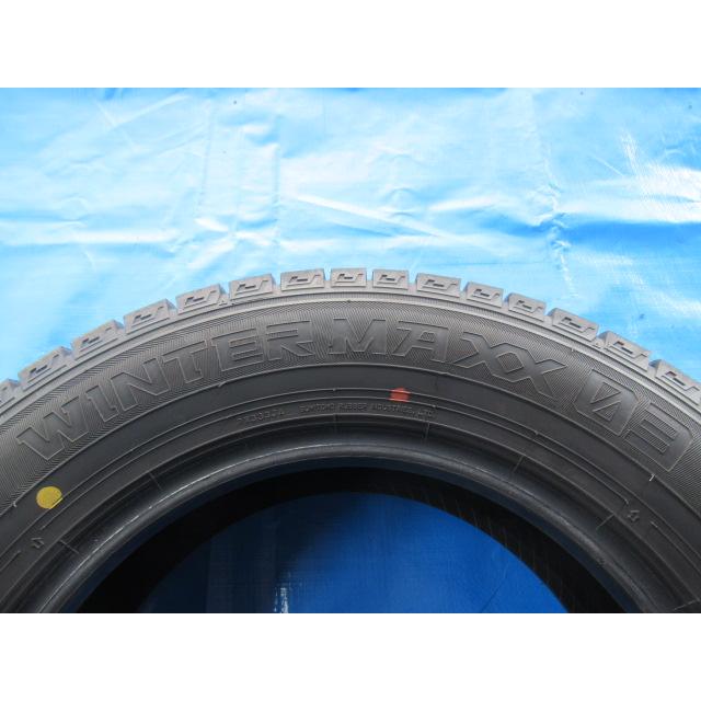 185/65R14 86Q スタッドレスタイヤ エア漏点検済 DUNLOP WINTER MAXX