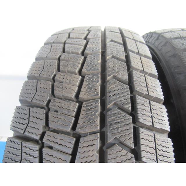 エア漏点検済！冬タイヤ DUNLOP WINTER MAXX WM02 175/70R14 84Q 2020年製！中古4本セット！Z00287の画像