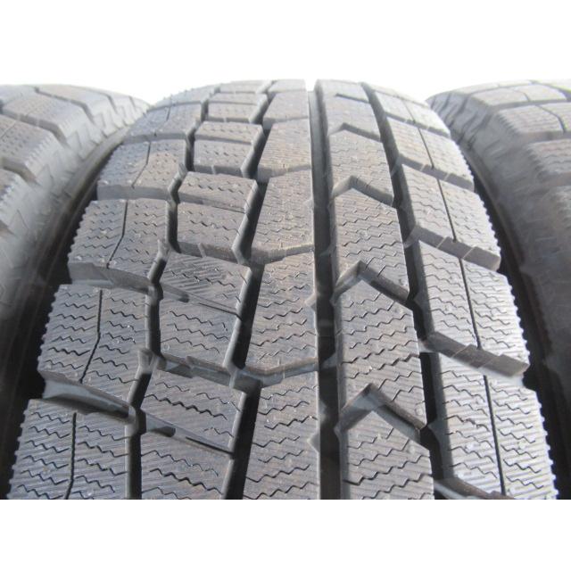 エア漏点検済！冬タイヤ DUNLOP WINTER MAXX WM02 175/70R14 84Q 2020年製！中古4本セット！Z00287の画像