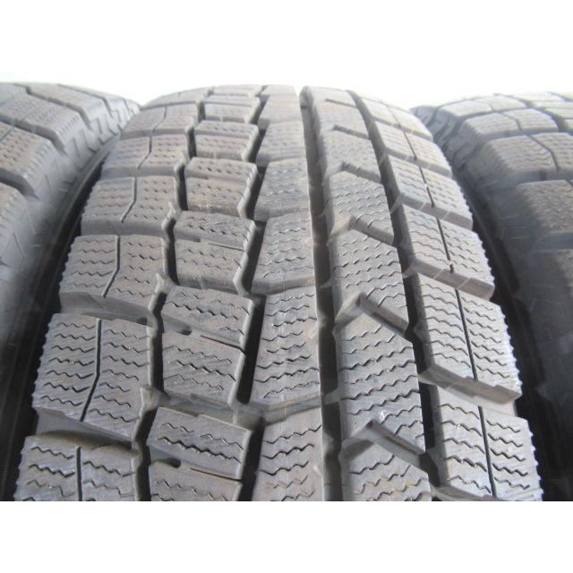 エア漏点検済！冬タイヤ DUNLOP WINTER MAXX WM02 175/70R14 84Q 2020年製！中古4本セット！Z00287の画像