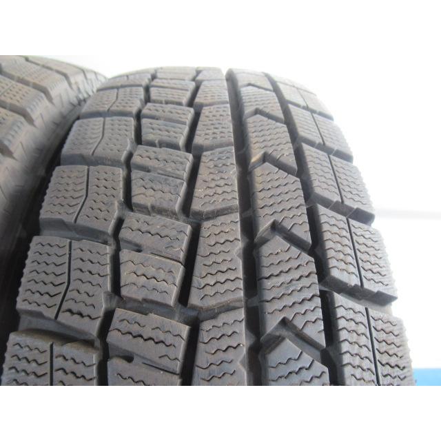 エア漏点検済！冬タイヤ DUNLOP WINTER MAXX WM02 175/70R14 84Q 2020年製！中古4本セット！Z00287の画像