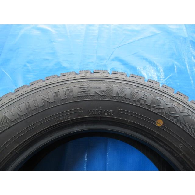 エア漏点検済！冬タイヤ DUNLOP WINTER MAXX WM02 175/70R14 84Q 2020年製！中古4本セット！Z00287の画像