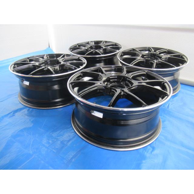 歪みチェック済み！美品 SSR FFT-R 17-7J 5H/114.3 ET48 中古4本