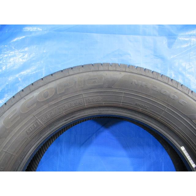 エア漏点検済！バリ溝8〜9分山！BRIDGESTONE ECOPIA NH200 C 165/70R14 