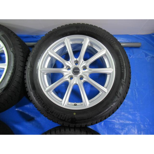 美品 ECOFORME 18-7.5J 5H/114.3 ET42 + 冬タイヤ BRIDGESTONE 235 