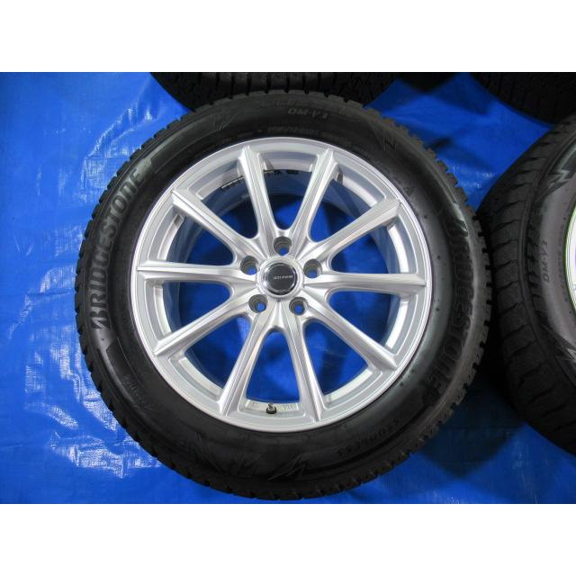 美品 ECOFORME 18-7.5J 5H/114.3 ET42 + 冬タイヤ BRIDGESTONE 235 