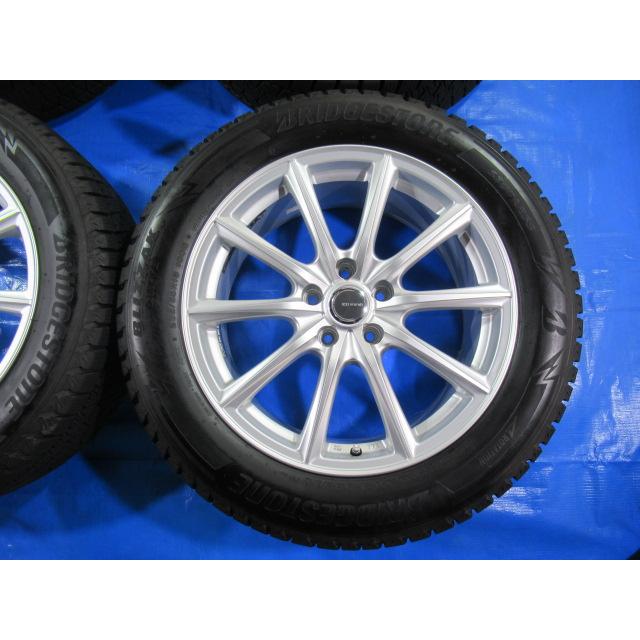 美品 ECOFORME 18-7.5J 5H/114.3 ET42 + 冬タイヤ BRIDGESTONE 235