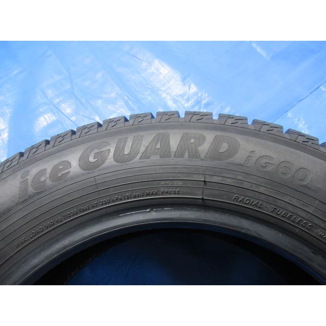 エア漏点検済！バリ溝8〜9分山！冬タイヤ YOKOHAMA iceGUARD 6 iG60 