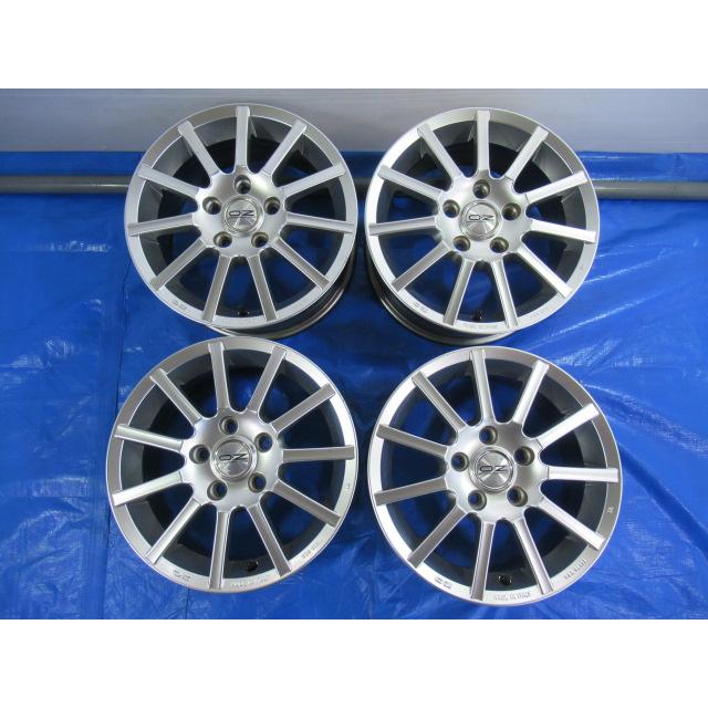 歪みチェック済み！OZ レーシング 15-6.5J 5H/112 ET48 中古4本 