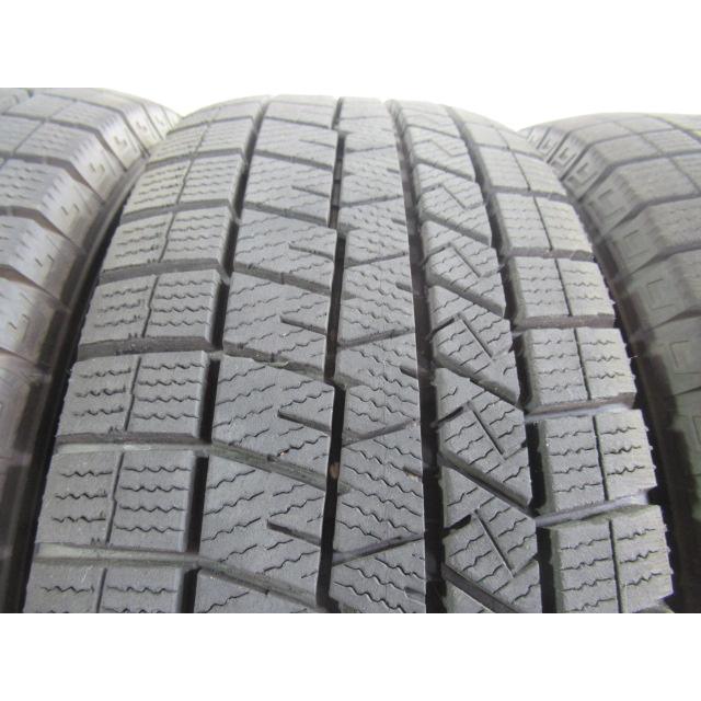 185/60R15 84Q スタッドレスタイヤ DUNLOP WINTERMAXX WM03 エア漏点検済 極上バリ溝9分山 2020年製 中古4本セット Z00571_4