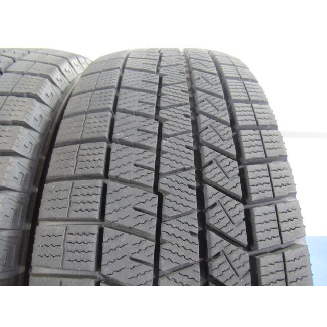 185/60R15 84Q スタッドレスタイヤ DUNLOP WINTERMAXX WM03 エア漏点検済 極上バリ溝9分山 2020年製 中古4本セット Z00571_5