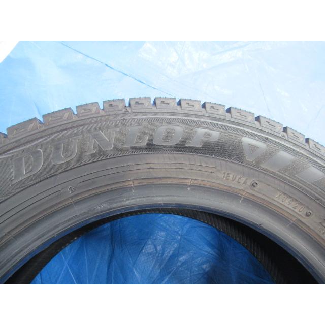 185/60R15 84Q スタッドレスタイヤ DUNLOP WINTERMAXX WM03 エア漏点検済 極上バリ溝9分山 2020年製 中古4本セット Z00571_7