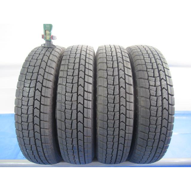 【バリ溝！】145/80R13 22年製　ダンロップ　WM02 DUNLOPウィンターマックス 冬タイヤ 8-9分山 エア漏点検済！極上バリ溝9分山！冬タイヤ DUNLOP WINTERMAXX WM02 145