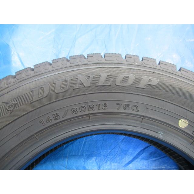 エア漏点検済！極上バリ溝9分山！冬タイヤ DUNLOP WINTERMAXX WM02 145