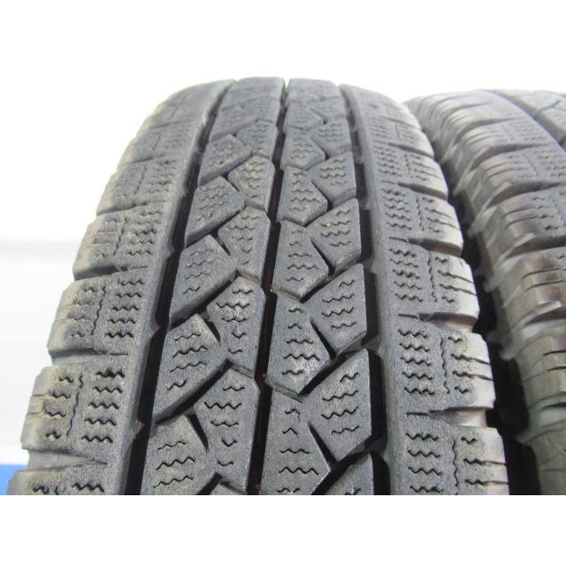 エア漏れ点検済み！極上バリ溝8分山！BRIDGESTONE BLIZZAK VL1 155 