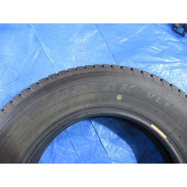 エア漏れ点検済み！極上バリ溝8分山！BRIDGESTONE BLIZZAK VL1 155 