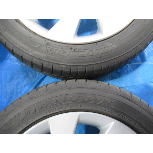 バランス済！トヨタ純正 15-6J 4H/100 ET40 + Firestone 185/55R15