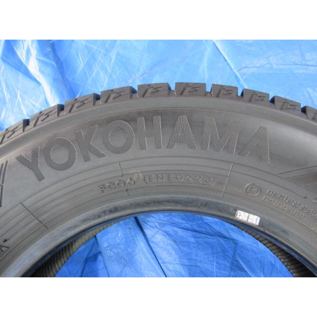 エア漏点検済！イボ付き極上バリ溝9.5分山！冬タイヤ YOKOHAMA 