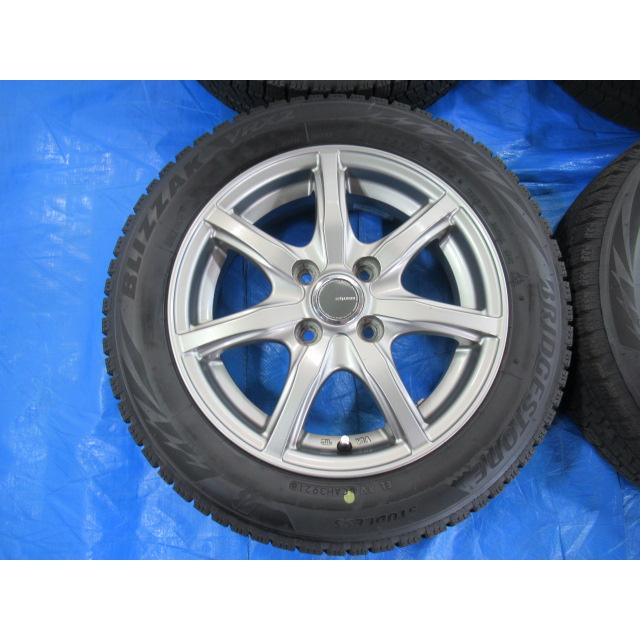MILLOUS 14-4.5J 4H/100 ET42 + 冬タイヤ VRX2 155/65R14 タント