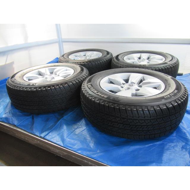 バランス済！美品 トヨタ純正 17-7.5J 6H/139.7 ET25 + MICHELIN 265 