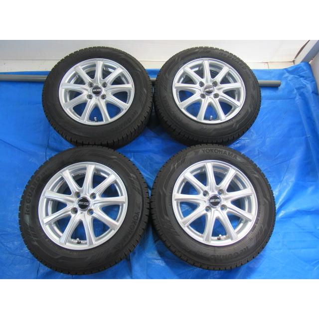 バランス済！SPORT RUOTA 14-5.5J 4H/100 ET45 + 冬 YOKOHAMA 165