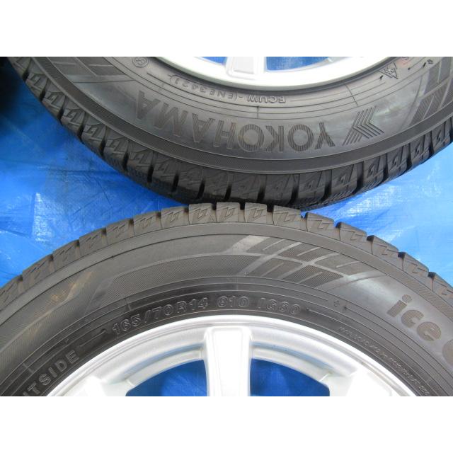 バランス済！SPORT RUOTA 14-5.5J 4H/100 ET45 + 冬 YOKOHAMA 165
