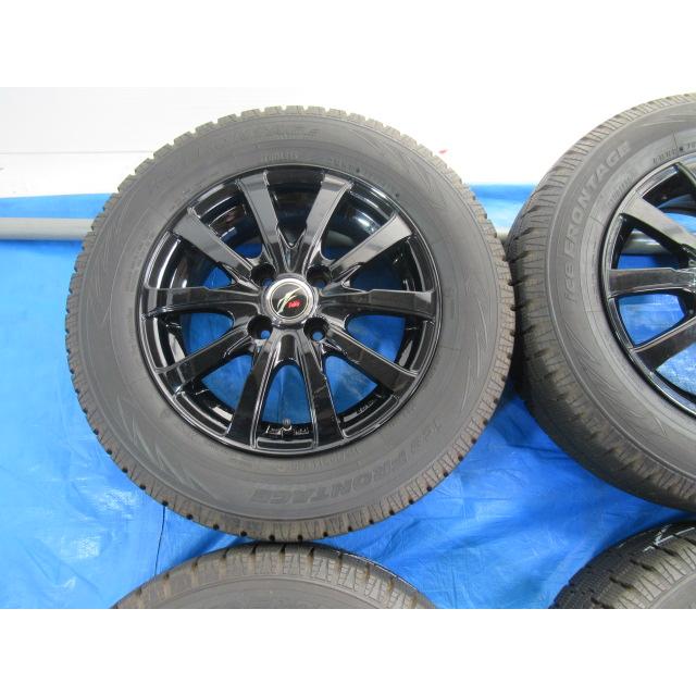 バランス済！Fang 14-5.5J 4H/100 ET38 + 冬タイヤ TOYO 175/70R14