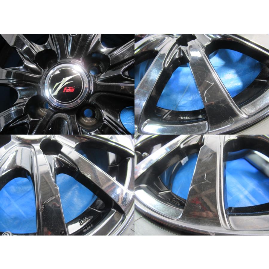 バランス済！Fang 14-5.5J 4H/100 ET38 + 冬タイヤ TOYO 175/70R14