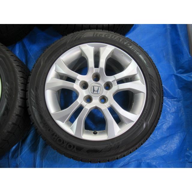バランス済！ホンダ純正 ENKEI 17-8J 5H/120 ET55 + 冬タイヤ YOKOHAMA 