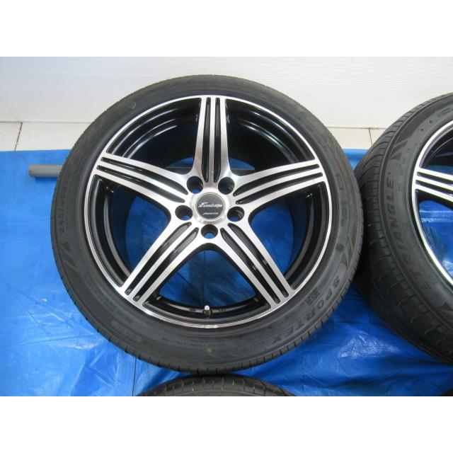 バランス済！MANARAYSPORT Eurodesign 19-9J 5H/120 ET35 + TRIANGLE