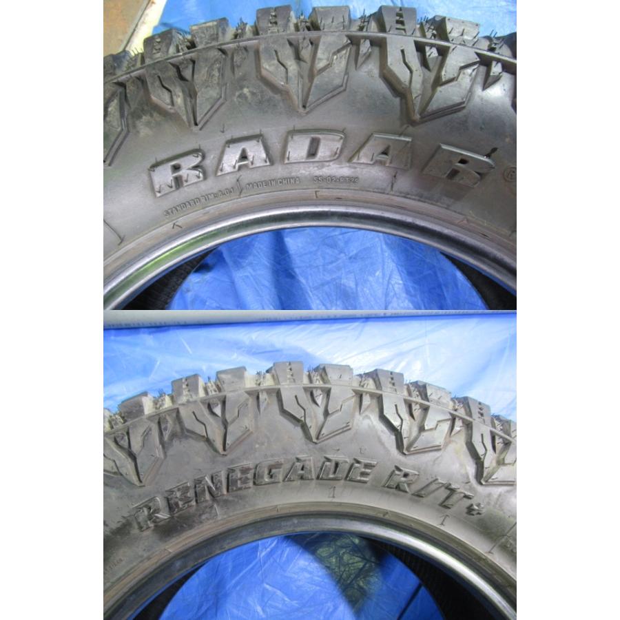 エア漏点検済！バリ溝8分山！RADAR RENE GADE R/T＋ 275/65R18 123 