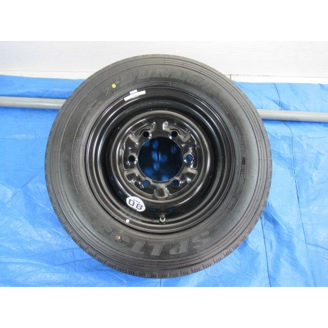 バランス済！日産純正 鉄ホイール 15-5.5J 6H/170 ET40 + DUNLOP 195 