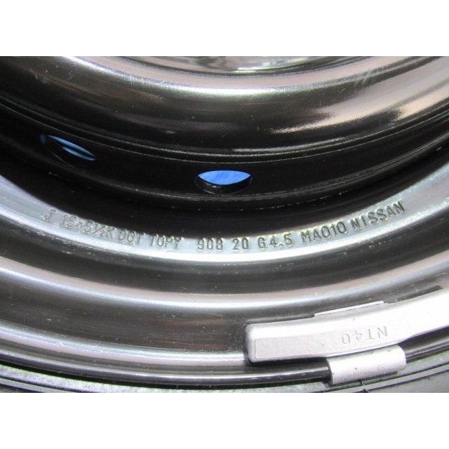 バランス済！日産純正 鉄ホイール 15-5.5J 6H/170 ET40 + DUNLOP 195