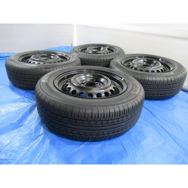 バランス済！ホンダ 鉄 14-5.5J 4H/100 ET45 + YOKOHAMA ES31 175  