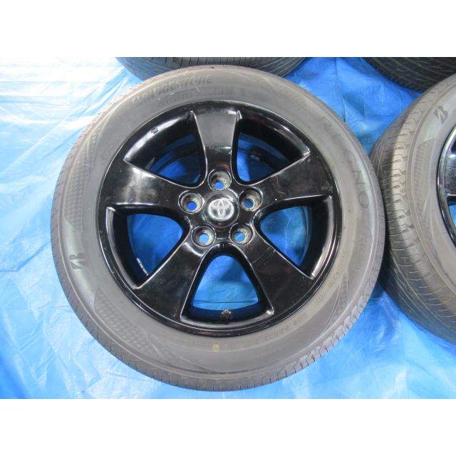 バランス済 トヨタ純正 16-6.5J 5H/114.3 ET50 + BRIDGESTONE REGNO