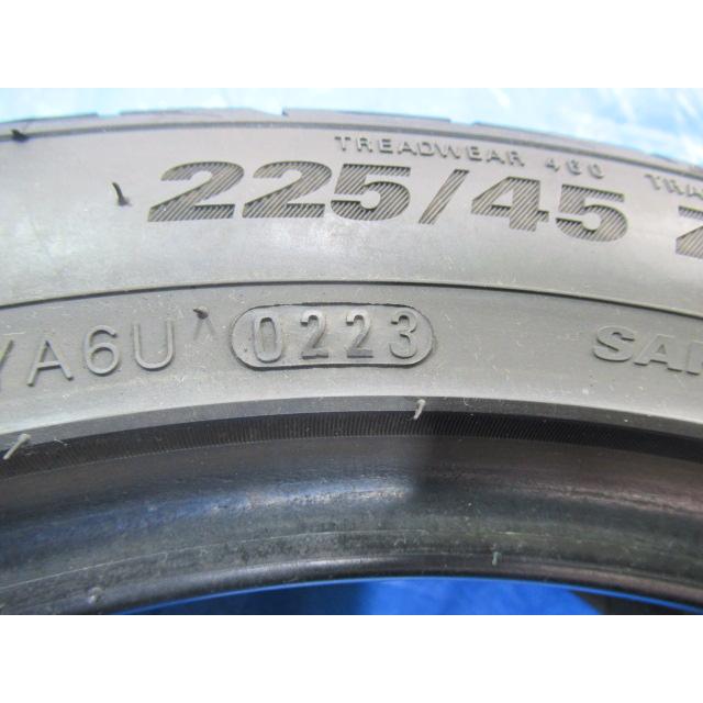 エア漏点検済！極上バリ溝8分山 KUMHO ECSTa PS31 225/45R18 91W 2023