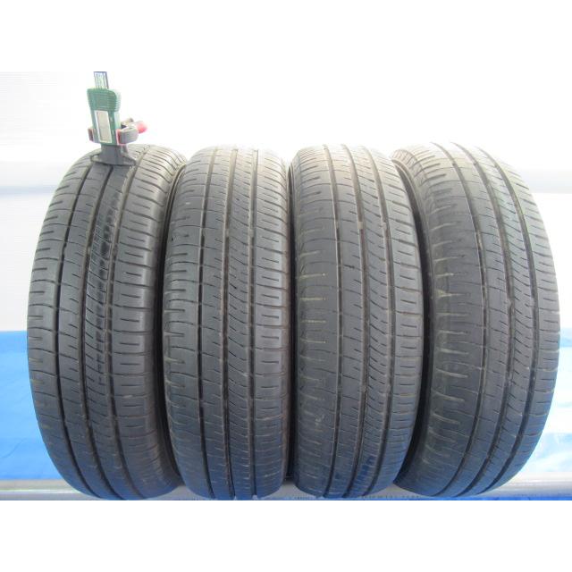 エア漏点検済！バリ溝8〜9分山！DUNLOP ENASAVE EC204 155/70R13 75S
