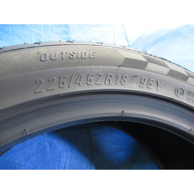 エア漏れ点検済み！極上バリ溝9分山 ADRENO CST AD-R9 225/45R18 95Y
