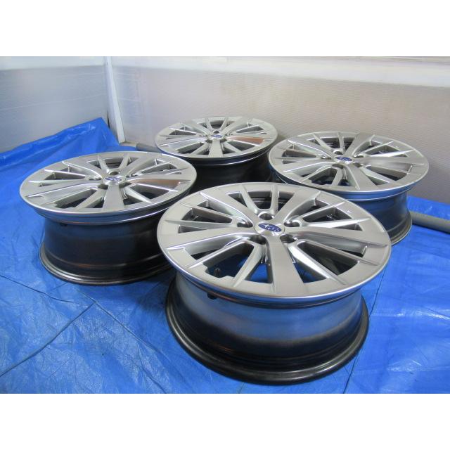 歪みチェック済 ゴムバルブ新品 ENKEI スバル純正 16-6.5J 5H/100 ET55