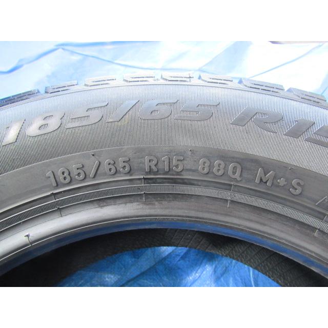 エア漏点検済！バリ溝8〜9分山！冬タイヤ PIRELLI ICE