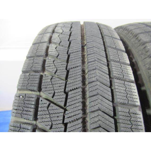 エア漏点検済！バリ溝9分山！冬タイヤ BRIDGESTONE BLIZZAK VRX 175/65R15 84Q 2019年製 中古4本セット Z01023の画像