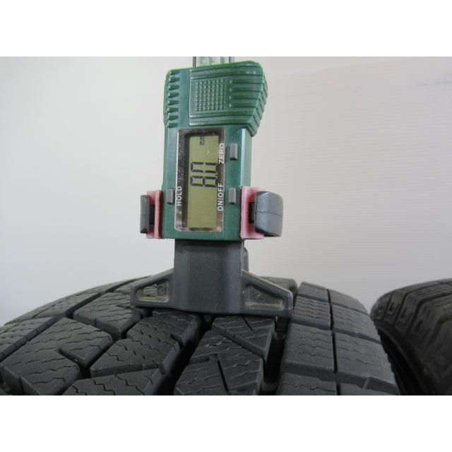 エア漏点検済！バリ溝7〜9分山！冬タイヤ DUNLOP WINTERMAXX WM03 175/65R15 84Q 2020年製 中古4本セット Z01110の画像