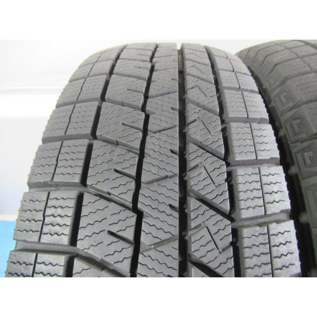 エア漏点検済！バリ溝7〜9分山！冬タイヤ DUNLOP WINTERMAXX WM03 175/65R15 84Q 2020年製 中古4本セット Z01110の画像