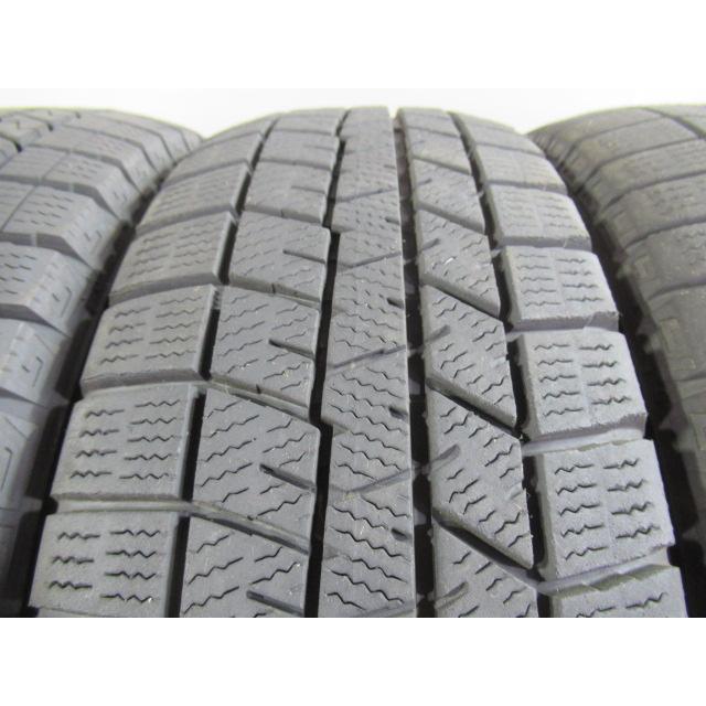 エア漏点検済！バリ溝7〜9分山！冬タイヤ DUNLOP WINTERMAXX WM03 175/65R15 84Q 2020年製 中古4本セット Z01110の画像