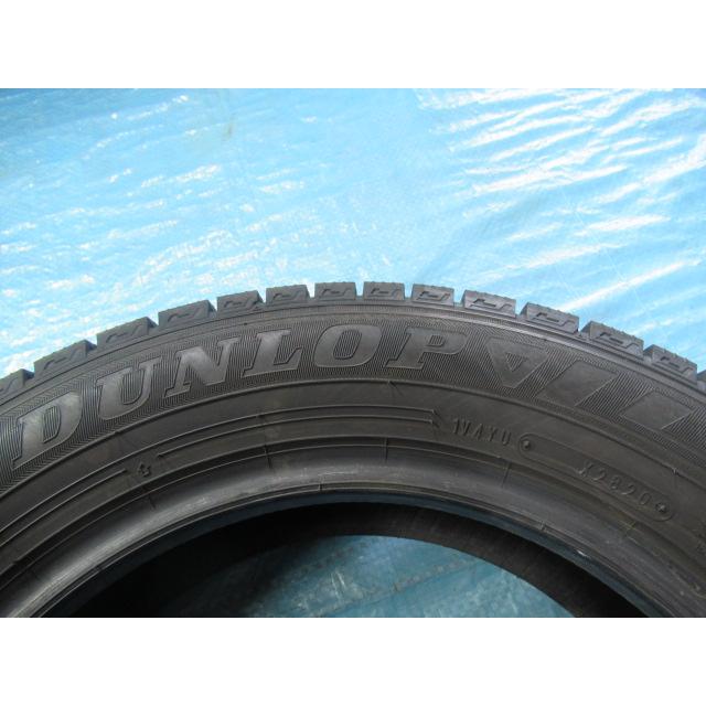 エア漏点検済！バリ溝7〜9分山！冬タイヤ DUNLOP WINTERMAXX WM03 175/65R15 84Q 2020年製 中古4本セット Z01110の画像