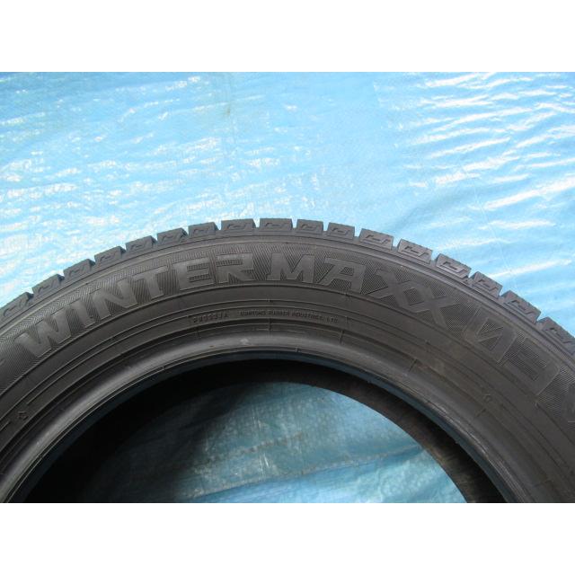 エア漏点検済！バリ溝7〜9分山！冬タイヤ DUNLOP WINTERMAXX WM03 175/65R15 84Q 2020年製 中古4本セット Z01110の画像
