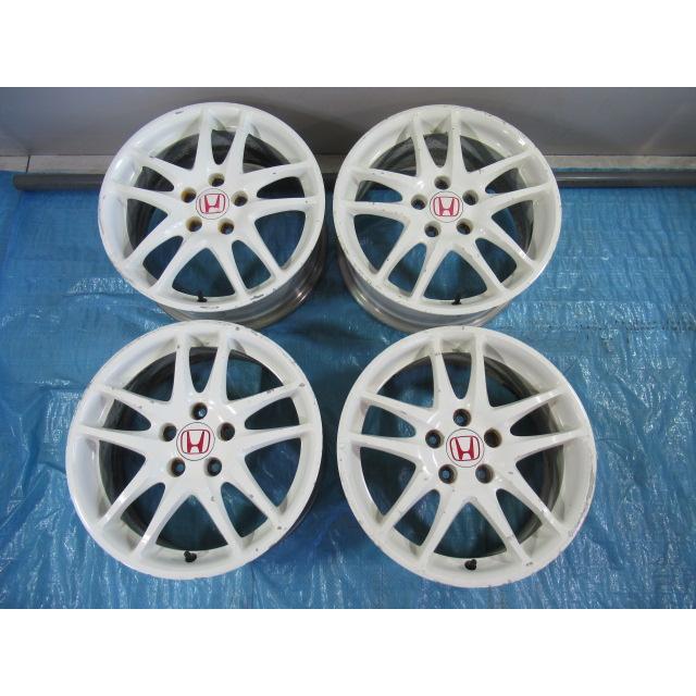 歪みチェック済み！ゴムバルブ新品！ホンダ純正 タイプR 17-7J 5H 