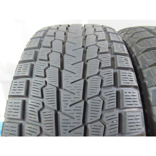 エア漏点検済！バリ溝7〜8分山！冬タイヤ YOKOHOAMA ice GUARD G075 265/65R17 112Q 2021年製！中古4本セット！Z01145の画像